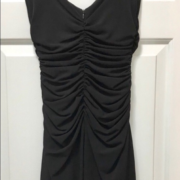 Laundry By Design Ruche Evening V Neck Dress “6” - Picture 6 of 8
